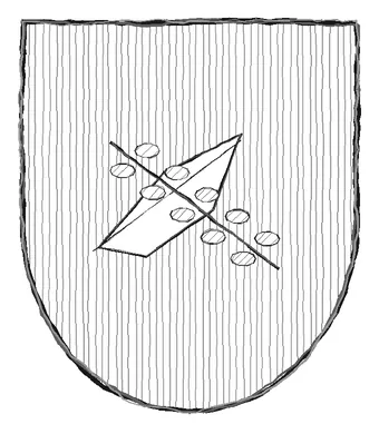 Arms of Flurdel of Claupiose