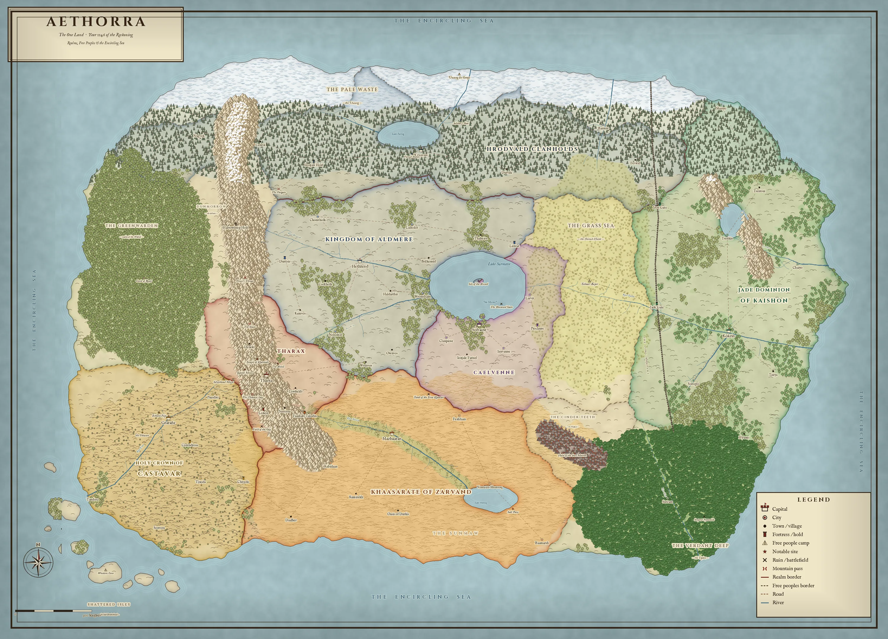 The world of Aethorra