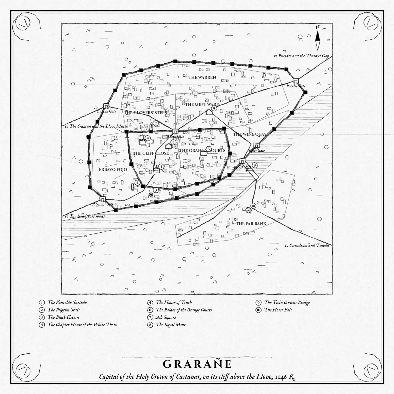 Map of Grarañe
