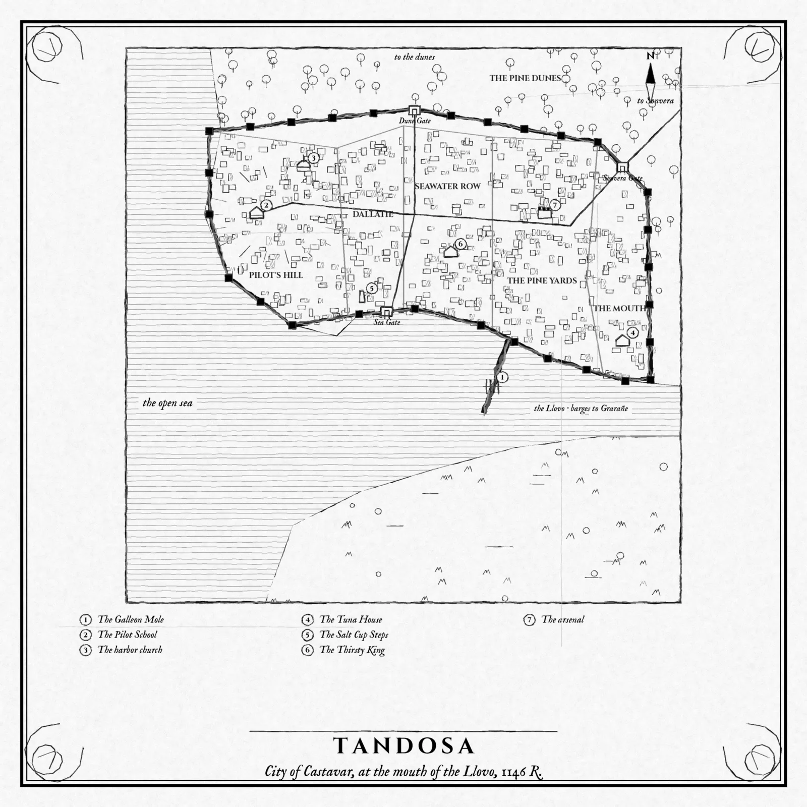 Map of Tandosa