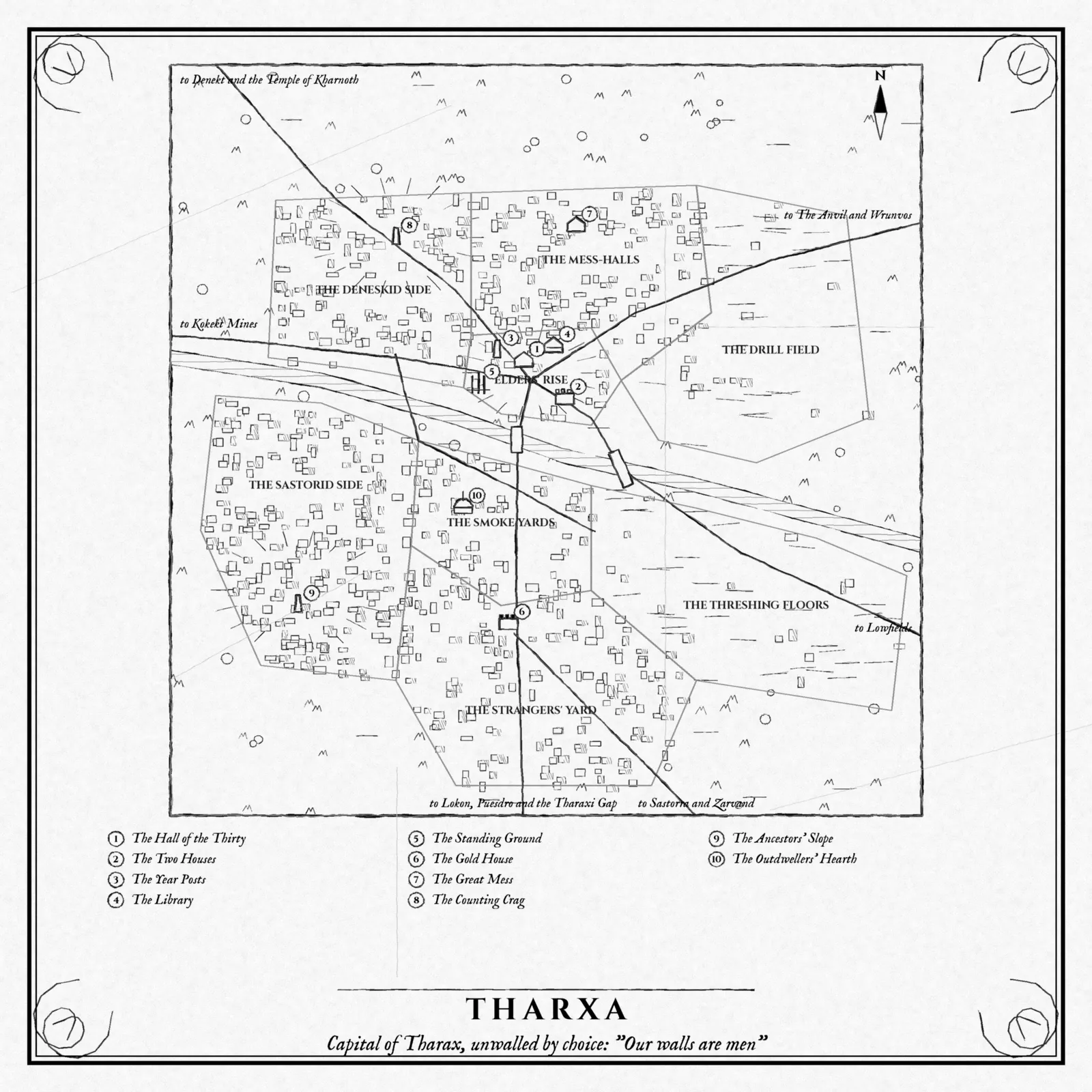 Map of Tharxa